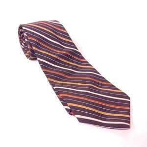 Austin Reed Men's Brown Striped Tie